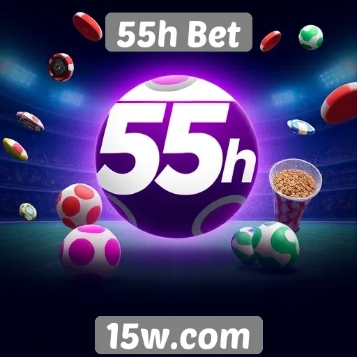 Variedade de jogos disponíveis na 55h Bet
