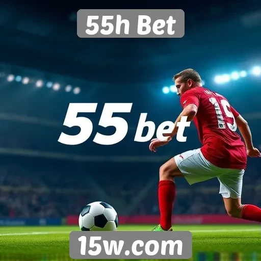 Funcionalidades destacadas do site 55h Bet